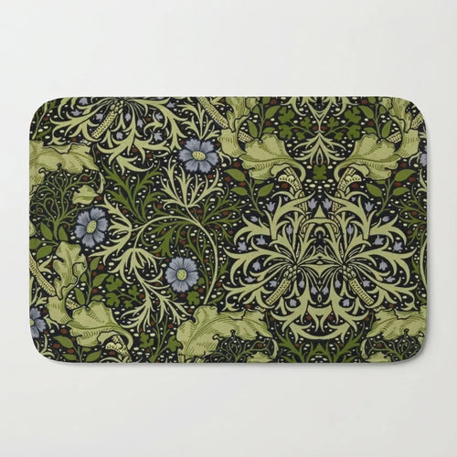 William Morris Doormat - Non-Slip Floral Design variation