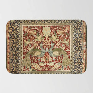 William Morris Doormat - Floral Design Non-Slip Mat variation