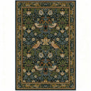 Vintage Botanical Area Rug - Floral Design variation