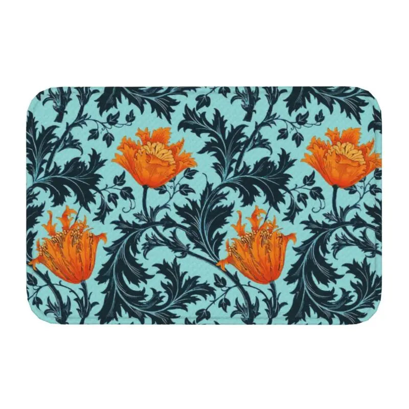 William Morris Mat - Washable Vintage Floral - Compton