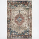 Vintage Persian Area Rug - Non-Slip Medallion Design variation
