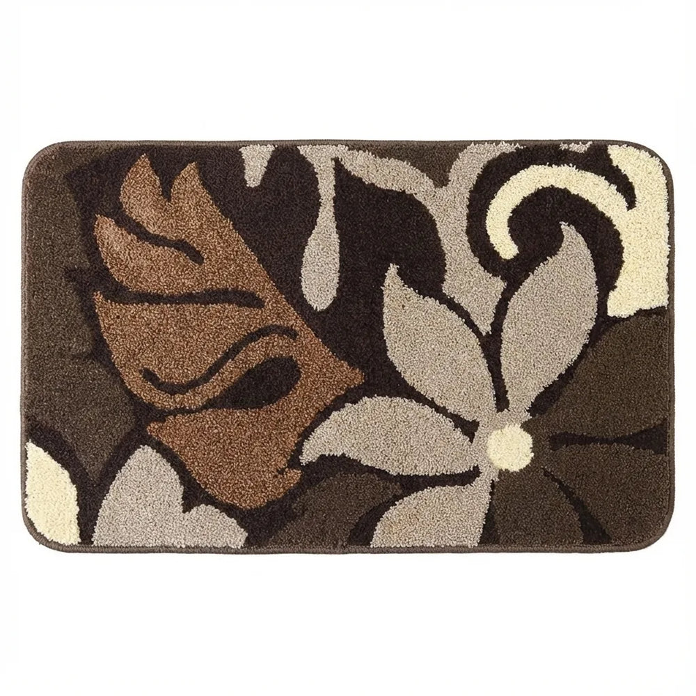 Botanical Bath Mat - Soft Absorbent Microfiber variation