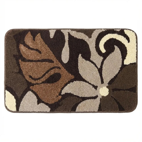 Botanical Bath Mat - Soft Absorbent Microfiber variation