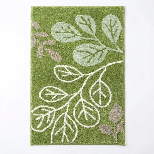 Botanical Bath Mat - Soft Absorbent Microfiber variation