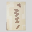 Abstract Knit Throw Blanket - Modern Cozy Design variation