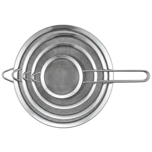 Fine Mesh Strainer Set - 4-Piece Stainless Steel variation