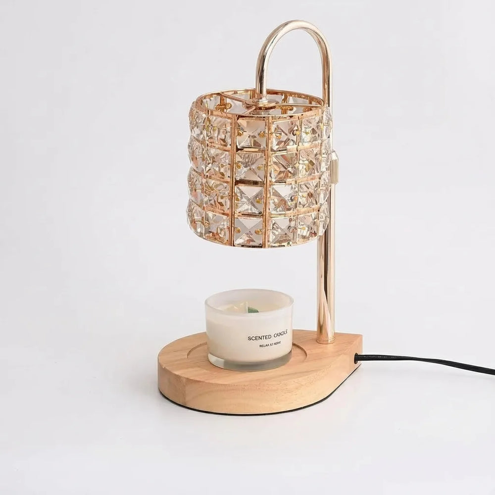 Crystal Candle Warmer Lamp - Dimmable with Timer variation