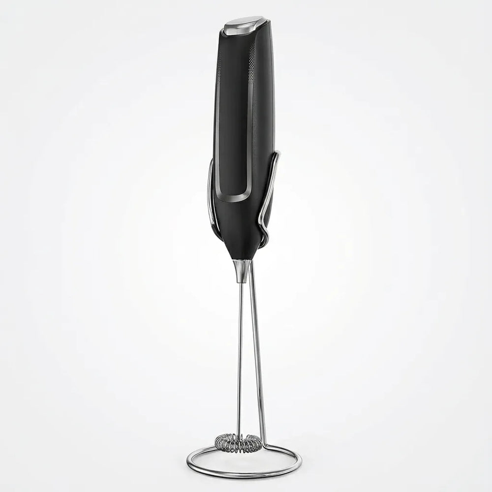 Handheld Milk Frother - Electric Foam Maker with Stand variation