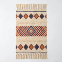 Boho Tassel Rug - Woven Cotton Accent Mat variation