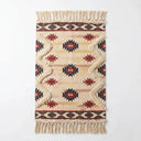 Boho Tassel Rug - Woven Cotton Accent Mat variation