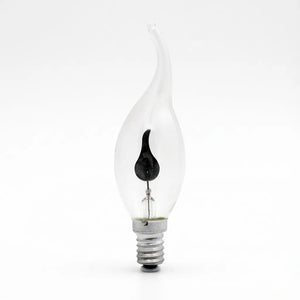 Flickering Flame Bulbs - Candle Effect Glass (4-Pack) variation