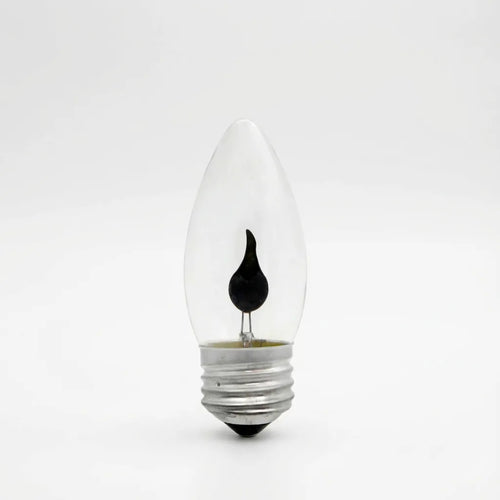 Flickering Flame Bulbs - Candle Effect Glass (4-Pack) variation