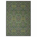 Vintage Botanical Rug - Machine Washable variation