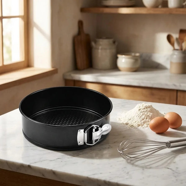 Springform Cake Pan - Non-Stick Quick Release - Lifestyle Context