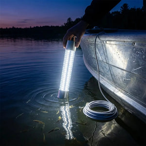 Underwater Fishing Light - 12V Submersible Green LED - Lifestyle Context