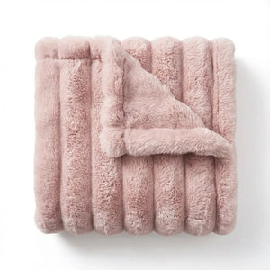 Luxury Faux Fur Throw Blanket - Ultra Soft Plush variation