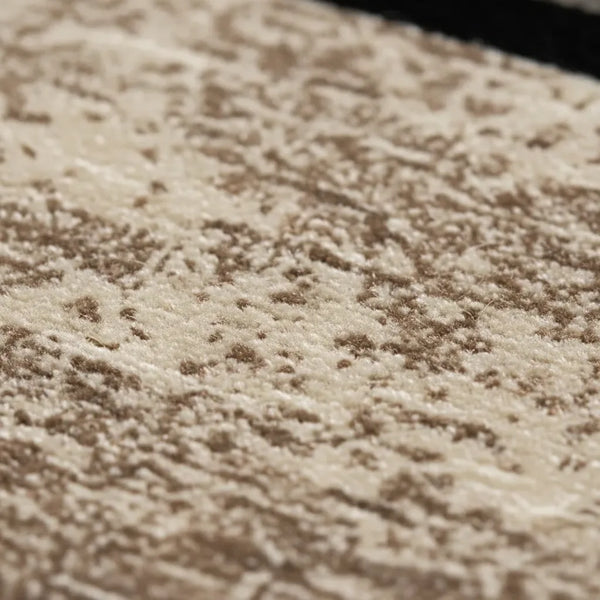 Modern Geometric Area Rug - Non-Slip Soft Flannel - Quality Close-Up