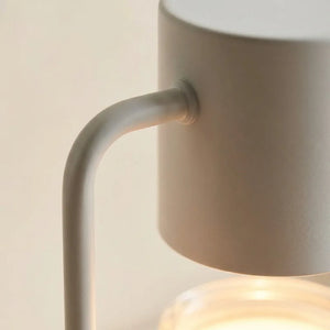 Candle Warmer Lamp - Minimalist Metal Design - Quality Close-Up