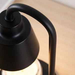 Candle Warmer Lamp - Modern Minimalist Metal - Quality Close-Up