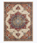 Vintage Persian Area Rug - Non-Slip Medallion Design variation