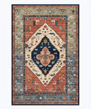 Vintage Persian Area Rug - Non-Slip Medallion Design variation