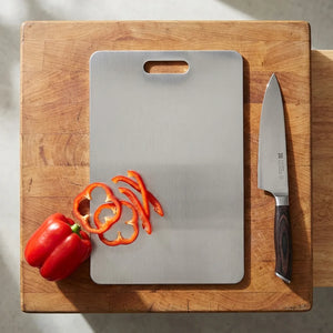 Stainless Steel Cutting Board - Non-Porous Kitchen - Size & Scale