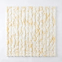 Plush Faux Fur Throw Blanket - Bubble Texture variation