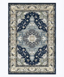 Vintage Persian Area Rug - Non-Slip Medallion variation