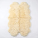 Sheepskin Runner Rug - Plush Double Pelt Design variation