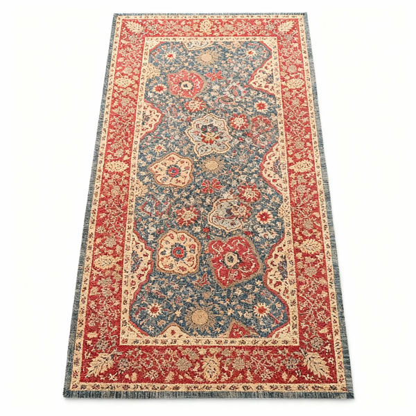 Non-Slip Area Rug - Soft Flannel Design variation