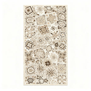 Non-Slip Area Rug - Soft Flannel Design variation