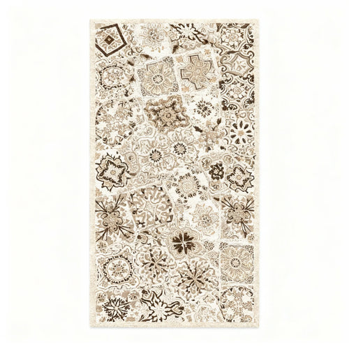 Non-Slip Area Rug - Soft Flannel Design variation