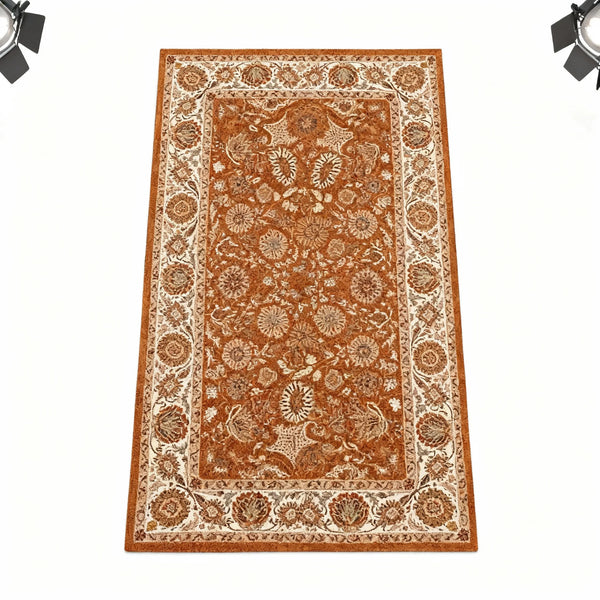 Non-Slip Area Rug - Soft Flannel Design variation