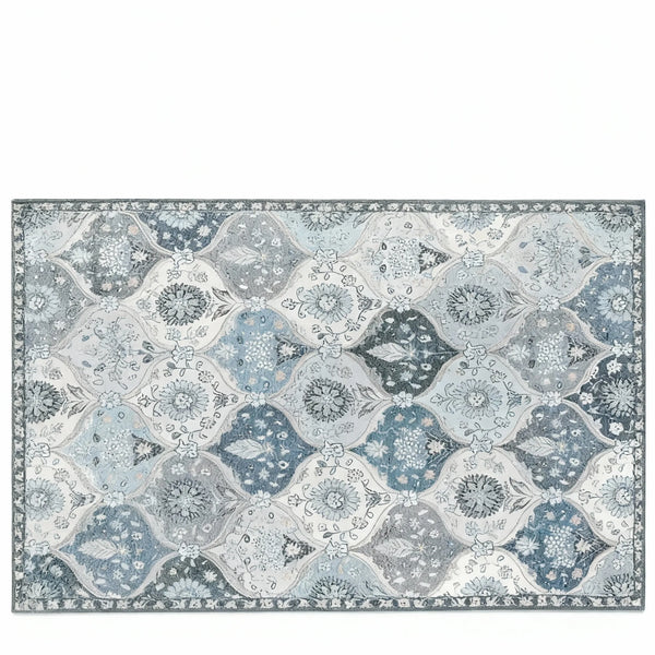 Non-Slip Area Rug - Soft Flannel Design variation